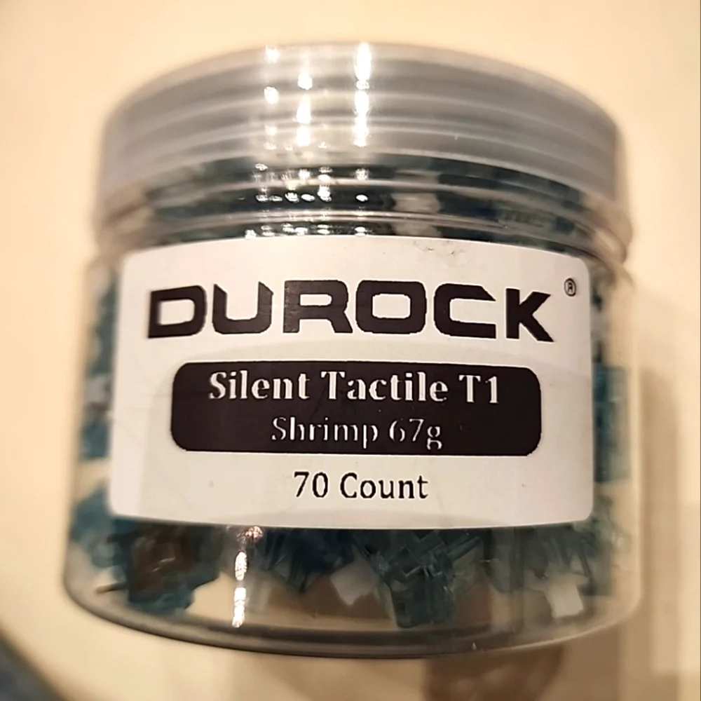 Durock Shrimp Silent T1 Tactile Switches